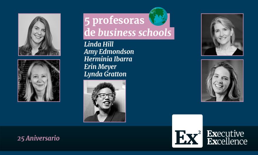 5 profesoras de escuelas de negocios