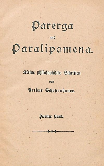 192 schopen parerga